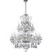 Quorum International Bohemian Katerina 37 Inch 18 Light Chandelier - 630-18-514