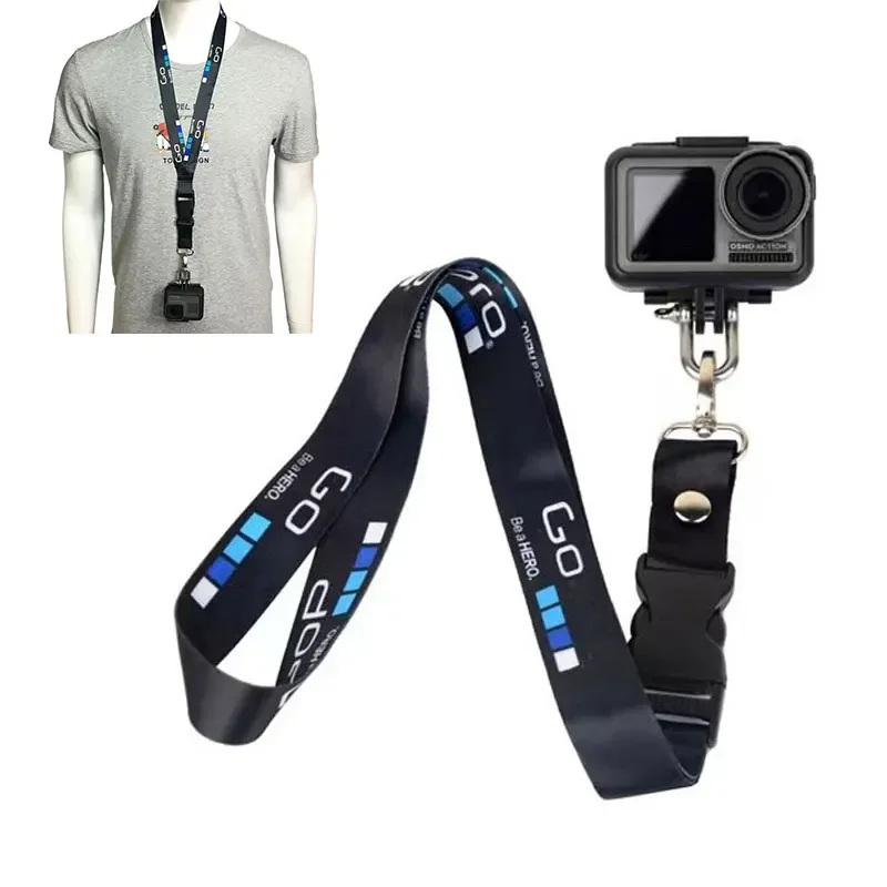 Sportkamera-Zubehör Seil für Gopro Hero 8 7 6 5 4 3 Sjcam Halsband mit Schnellverschluss-Schnalle GoPro Zubehör Image