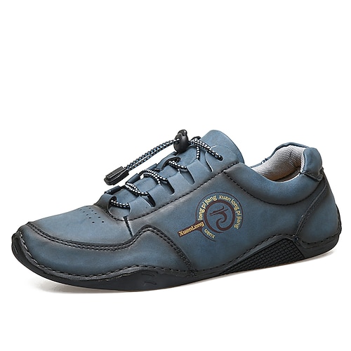 Dunkelgrüne Herren-Sneaker zum Schnüren – leichte und bequeme Schuhe zum Laufen, weich und elegant, ideal für Alltag, Reisen, Autofahren und Freizeit. Image