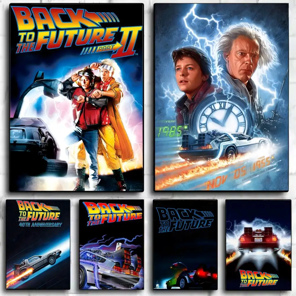 1PC Poster del film Ritorno al futuro, stampa artistica da parete, poster decorativo, decorazione per la casa, regalo, senza cornice