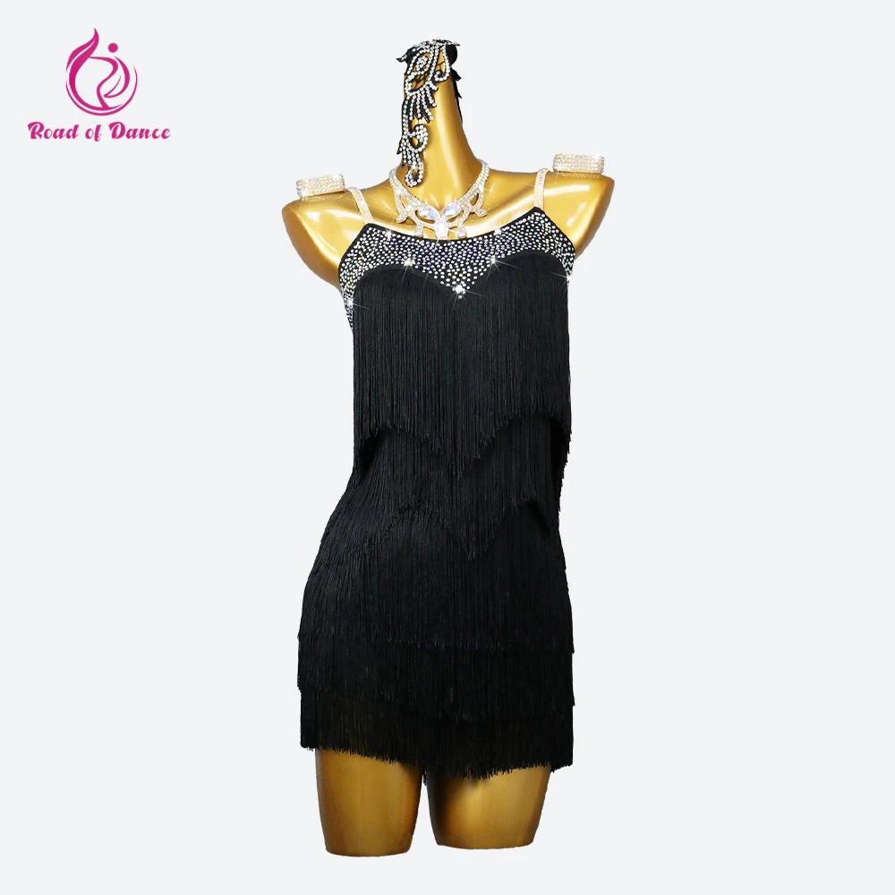 Abito da ballo latino 2026 per ragazze, abbigliamento da pratica, costumi corti da festa per donna, abito formale da cabaret per ballo di fine anno, abbigliamento da ballo Samba, costume da