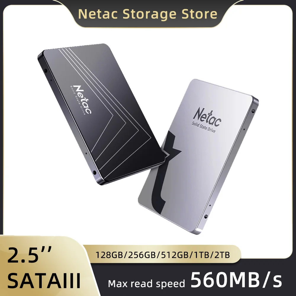 Netac 2.5 ''sata ssd 4TB Festplatte sataiii ssd 2TB 1TB 512GB Solid State Disk 256GB 128GB sata3 hd ahci Image