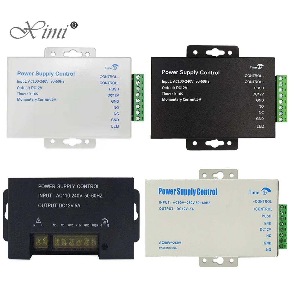 DC 12V Türzugangskontrollsystem Schaltnetzteil 3A 5A AC 100~240V für elektrisches Schloss RFID Fingerabdruck-Zugangskontrollsystem Image