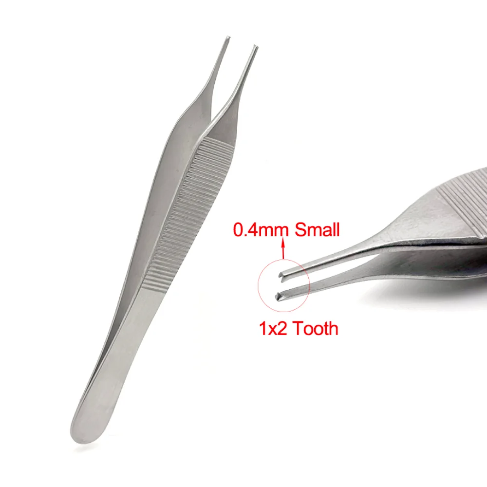 Dental Tissue Pinzette Extraction Forcep 1*2 Pinzette Home Organization Pinzette Dressing Pinzette Image