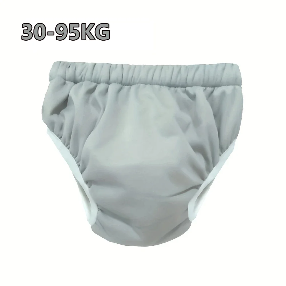 30–95 kg Stoffwindeln für Erwachsene für große Kinder und Jugendliche, auslaufsichere und wasserdichte Windeln, waschbar und wiederverwendbar, Unisex