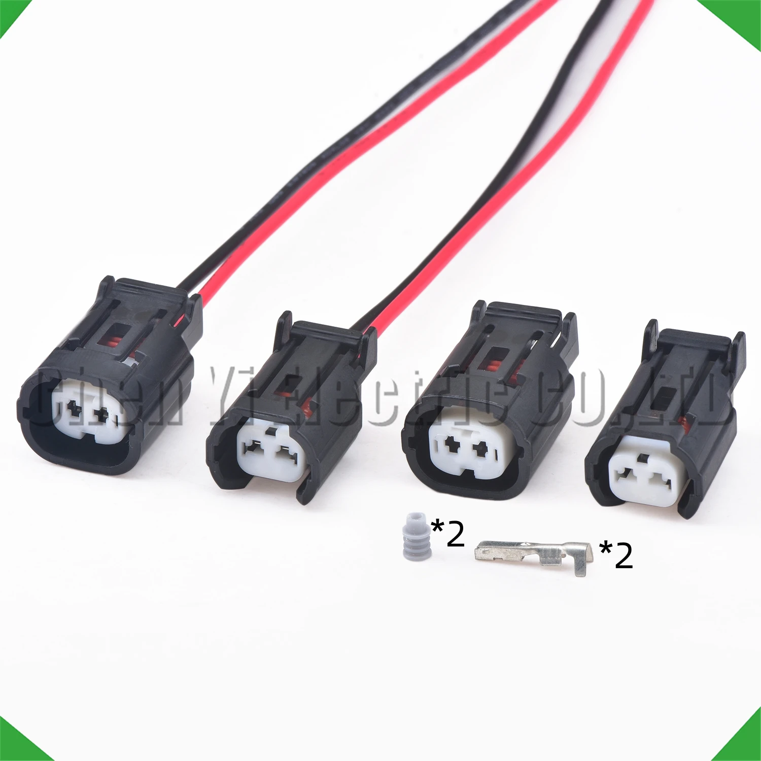 2-poliger wasserdichter Kfz-Stecker, Magnetventil für Klimaanlage, Kompressorpumpe, Kabelbaumstecker MG 645996 -5 MG 644146 -5 Image