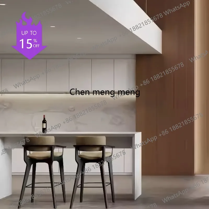 SS03A Hohe Akzent-Barhocker für den Außenbereich, Küche, Restaurant, Gaming, hohe Balkon-Barstühle, Camping, Entspannung, Barhocker, Bar-Möbel