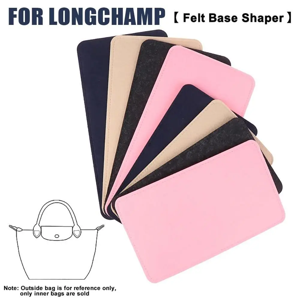 1Pcs Kosmetik Make-Up Filz Basis Shaper Anti Zusammenbruch Filz Tasche Boden Platte Blau Schwarz Rosa Beige S/M/L Tasche Unterst
