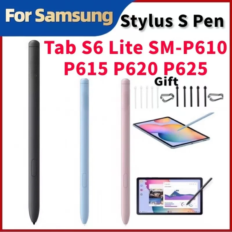 Neuer Bildschirm-Touch-Stift für Samsung Galaxy Tab S6 Lite S6lite SM-P610 P615 P620 P625 Active Stylus S-Pen Ersatzstift mit Image