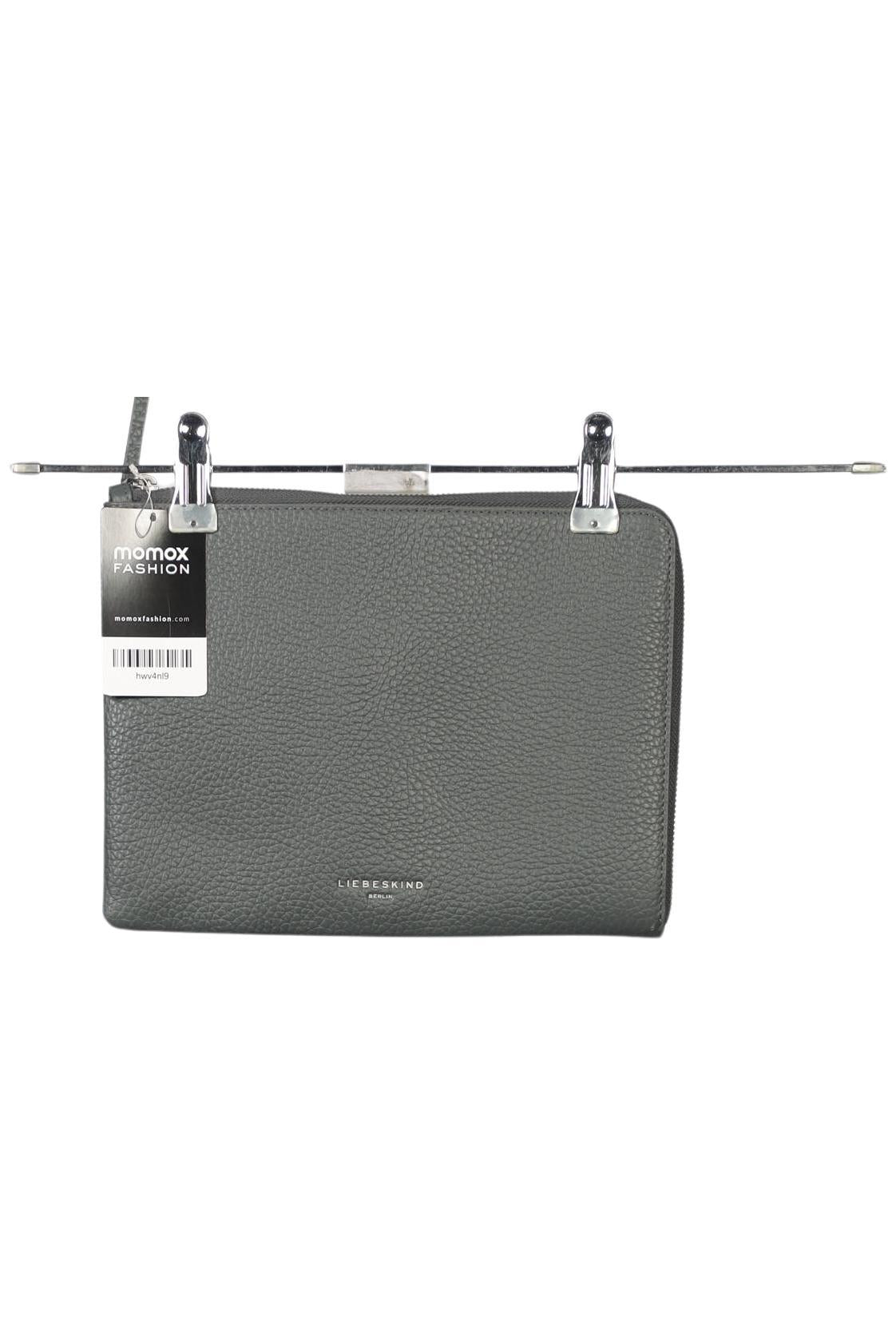Liebeskind Berlin Damen Handtasche klein Leder, Gr. , Grau, kein / Etikett / Leder