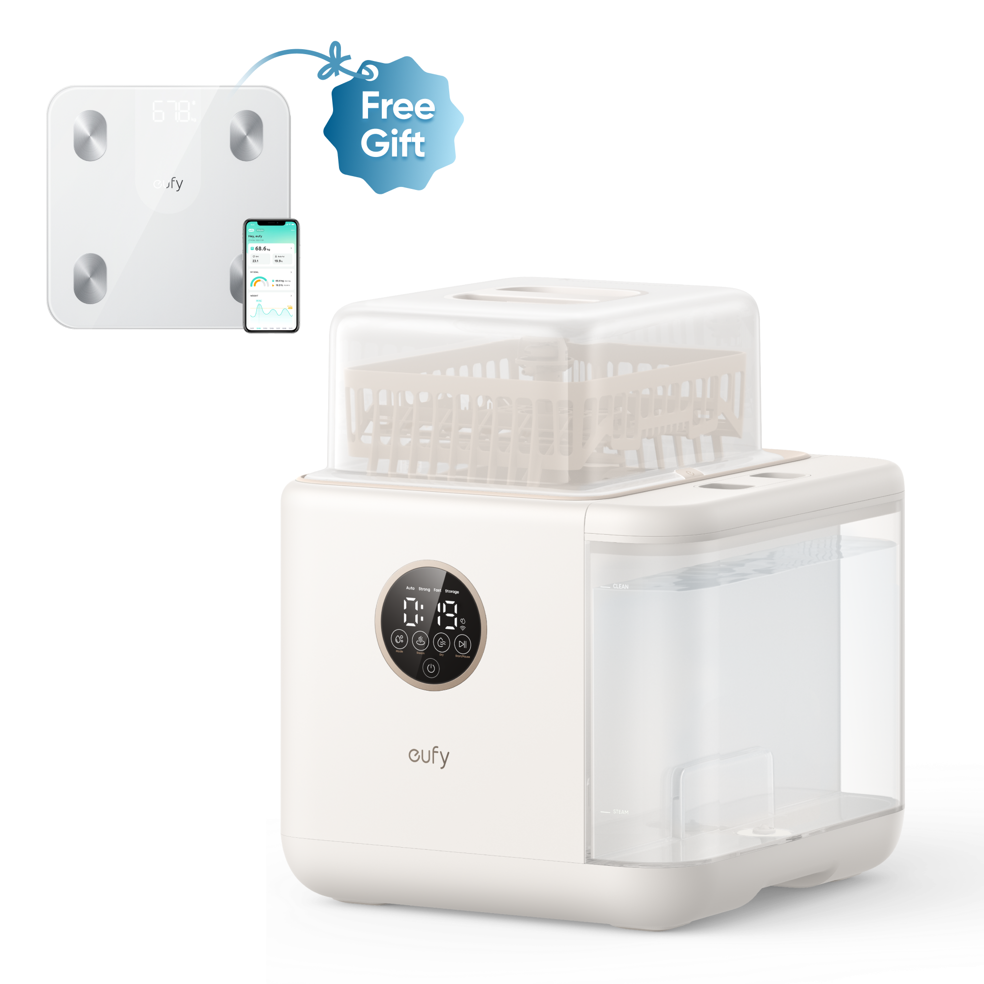 eufy S1 Pro Bottle Washer with Free Smart Scale A1