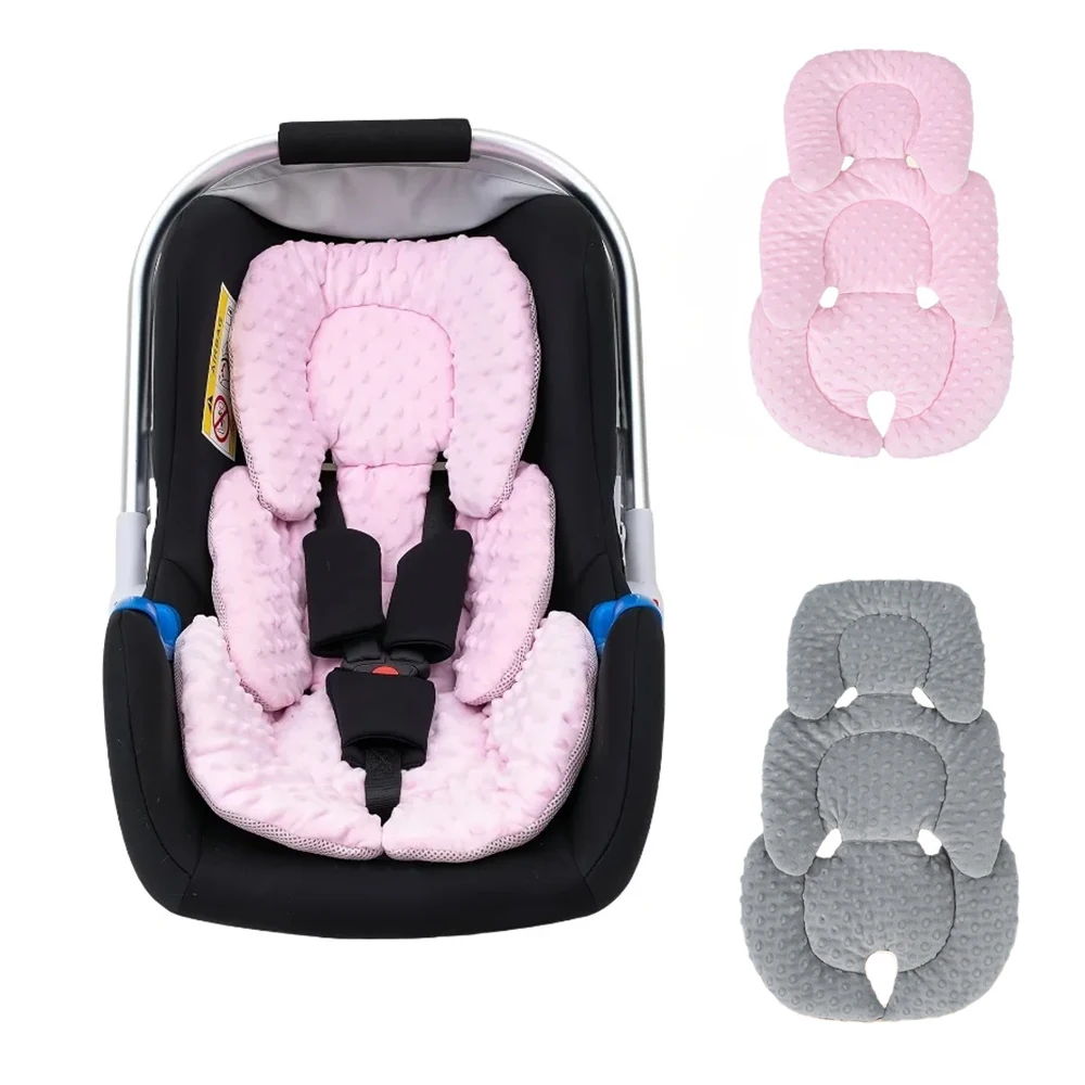 Baby Kinderwagen Sitzkissen Infant doppelseitige Warenkorb Sitz Pad 2025, Neue Dicke Warme Kissen Universal Baby Kinderwagen Zubehör Image