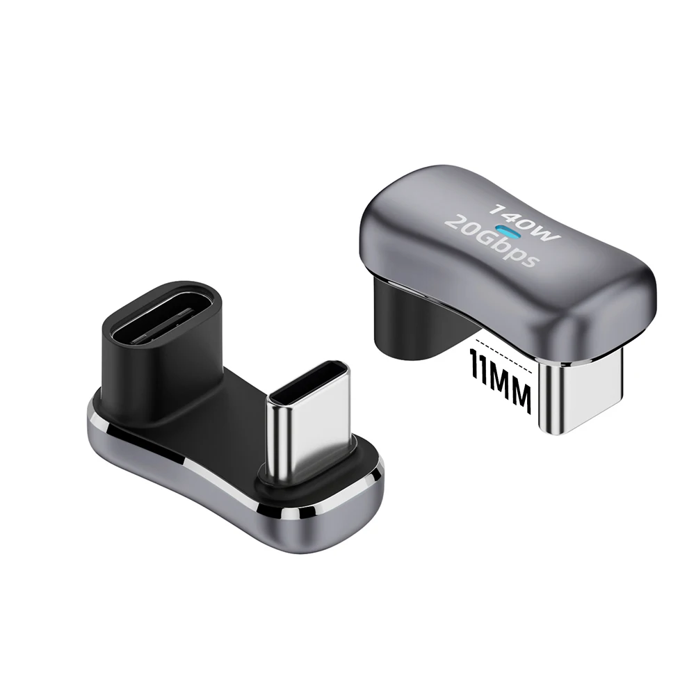 Typ C/USB-Buchse auf Typ C-Stecker, Datenübertragungskonverter, 140 W, 20 Gbit/s, tragbarer Konverter, USB 3.1, 10 Gbit/s, 4K, 60 Hz für Steam Deck Image