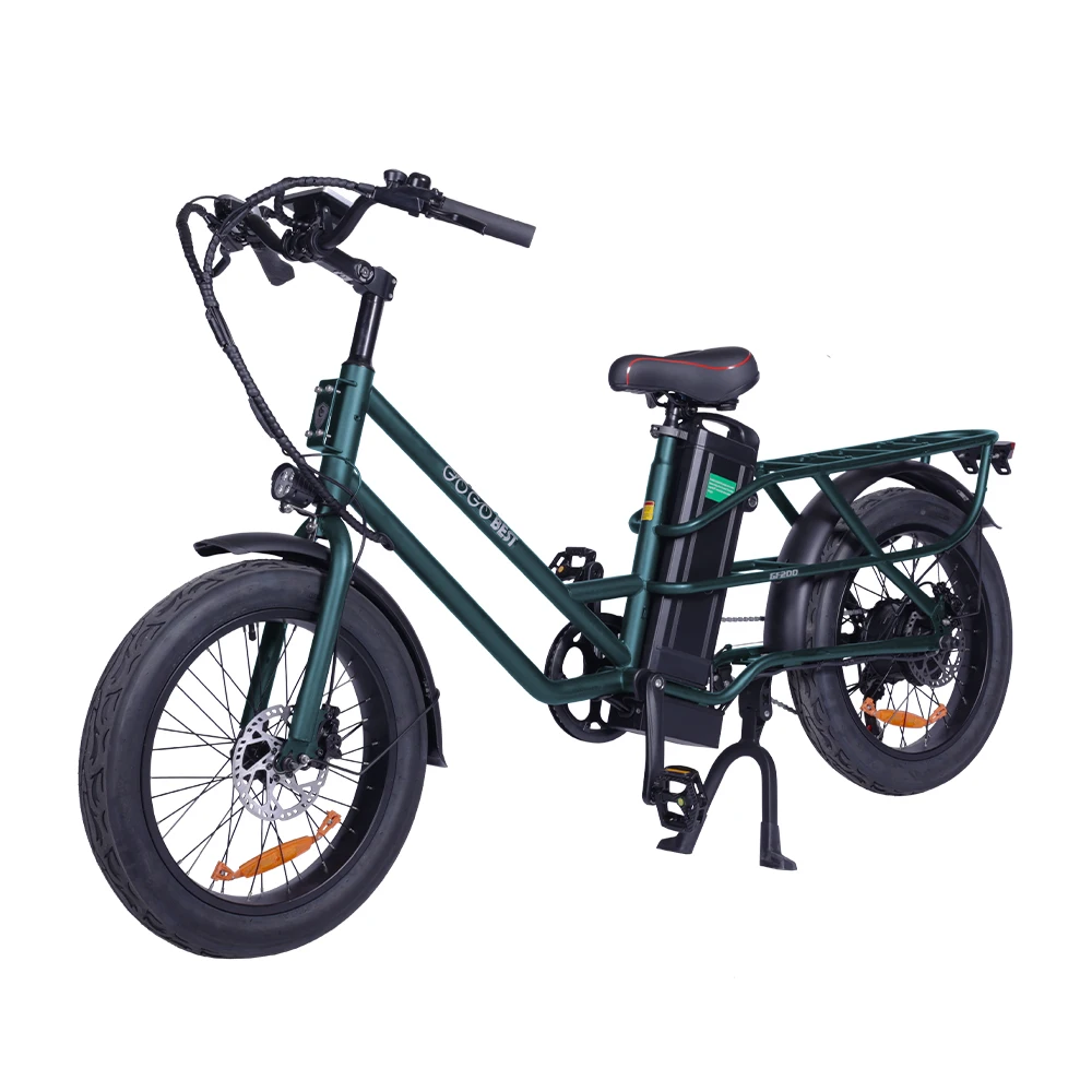 GOGOBEST GF200 Erwachsenen-Elektrofahrrad 500W Motor E-Bike 48V15.6Ah Akku Ebike 20 Zoll Fat Tire E-Bike Image
