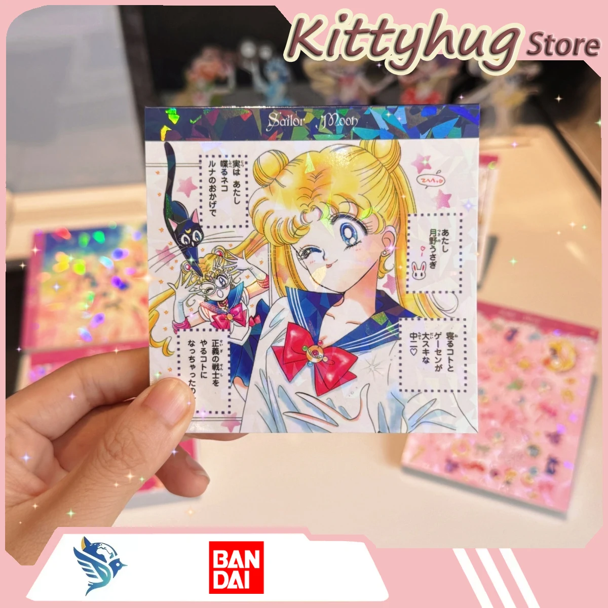Sailor Moon Niedlicher Notizblock Studenten-Tagebuch Tägliches Aufzeichnungsheft Süßes Graffiti-Notizbuch Mädchengeschenke Image