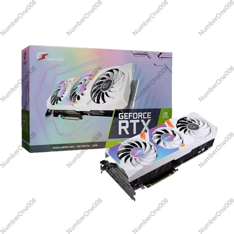 3090 Grafikkarte RTX 3060 3070 3080 Ti GPU Original Videokarte RTX 3090 24GB 384bit GDDR6X 90% neu Image