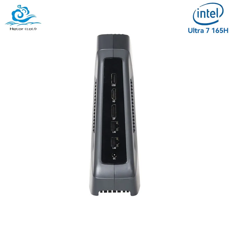 Gaming-Mini-PC mit Inter Core Ultra 7 165H mit 3xUSB3.2 1xTYPE-C 1xHDMI2.1 1xDP2.1 Unterstützt WIN10 Linux Pfense Desktop-Computer