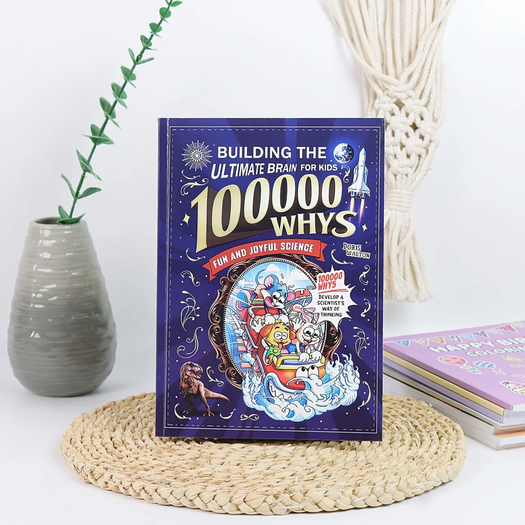 100.000 Warum-Fragen: Die ultimative Lernserie für das Gehirn – Englische Version, unterhaltsame Wissenschaft, Cartoon, Erleuchtung, Bildung, MINT-Lernen Image