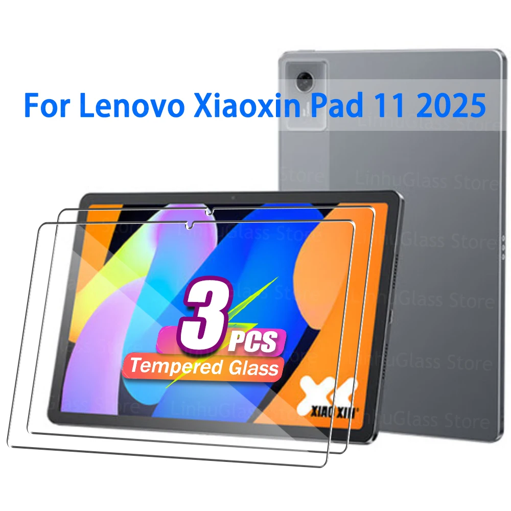 Displayschutzfolie für Lenovo Xiaoxin Pad 11 2025 (11 Zoll) Robust Bruchsicher Kratzfest Anti-Fingerabdruck Gehärtetes Glas Image