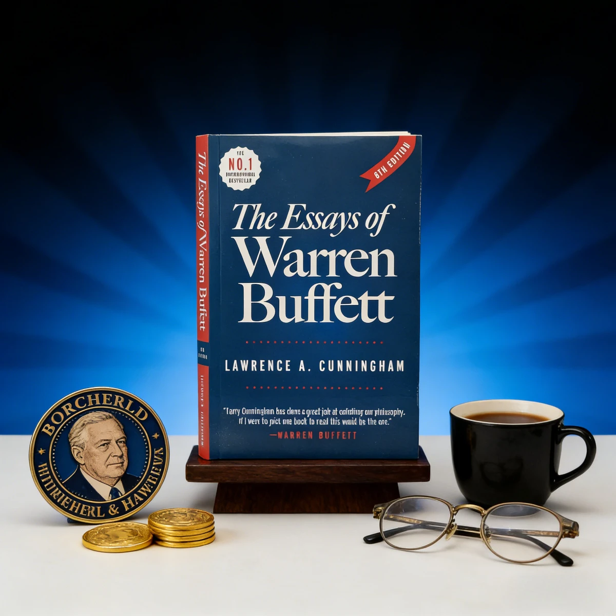 Die Essays von Warren Buffett, 8. Auflage, Investitionsphilosophie, Business, Finanzen, Vermögensmanagement, finanzieller Erfolg Image