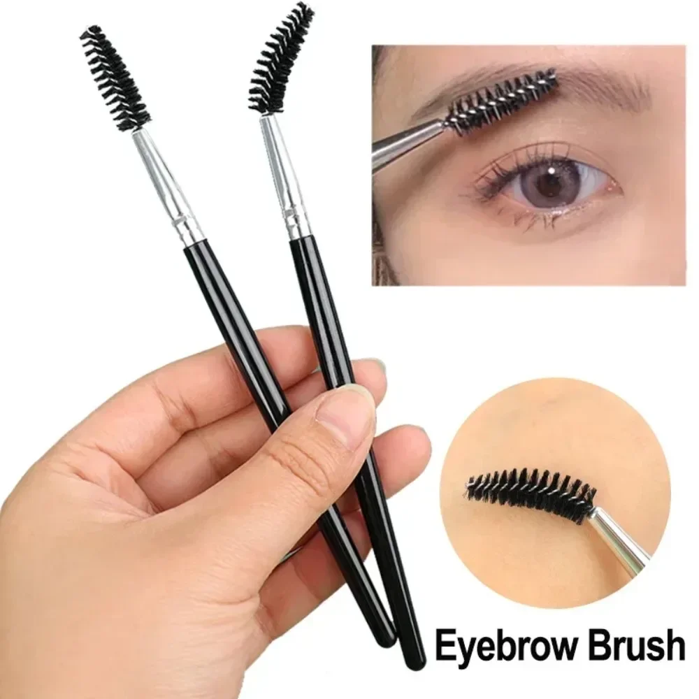 1 Stück Weicher Augenbrauenpinsel Wimpernpinsel Professioneller Konturierungs-Pinsel für Augenbrauen und Eyeliner Make-up Pinsel Augen-Blending Kosmetikpinsel Image