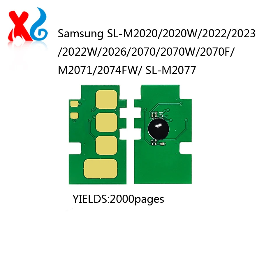 MLT-D111S MLT D111S D111 111 111S Toner Patrone Chip Für Samsung M2020W M2020 M2022W M2070W M2070 Drucker Reset Chip Image