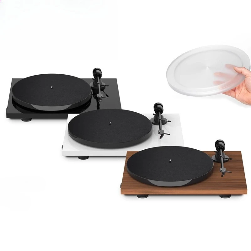 Vinyl-Plattenspieler E1 Vinyl-Maschine leuchtender Bluetooth-Vinyl-Plattenspieler senden Staubschutzhülle Lichtleiste Image