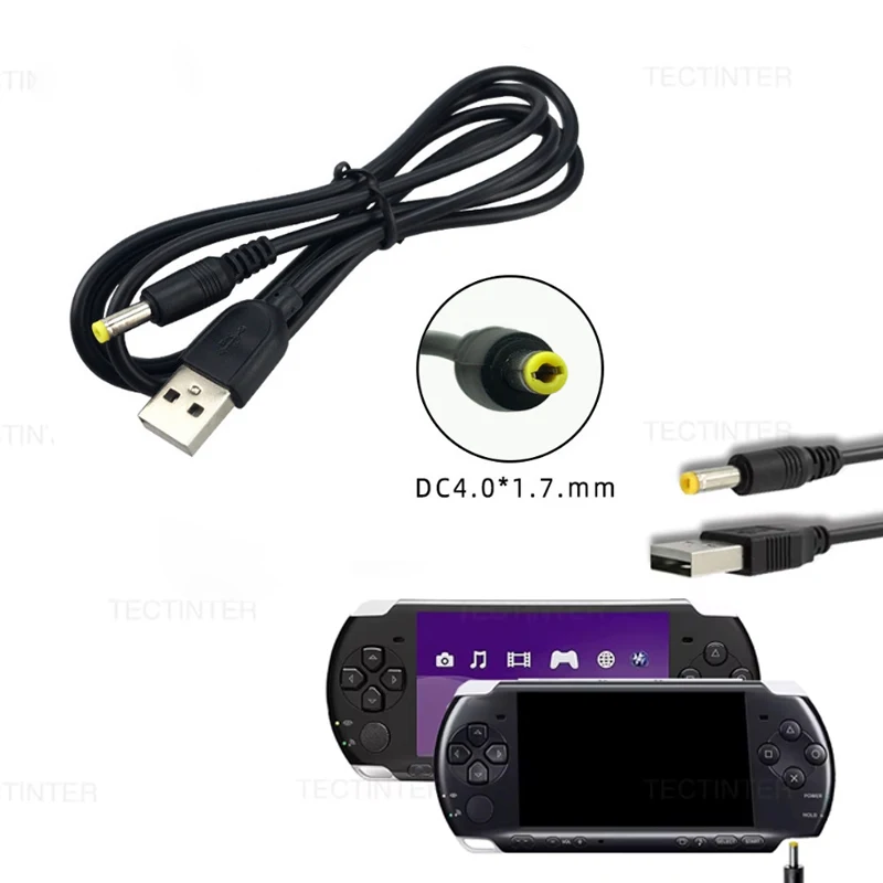 1M 5V 1A USB-Ladekabel für PSP 1000 2000 3000 Handheld-Spielkonsole USB-zu-DC-Stromladekabel Gaming-Zubehör Image