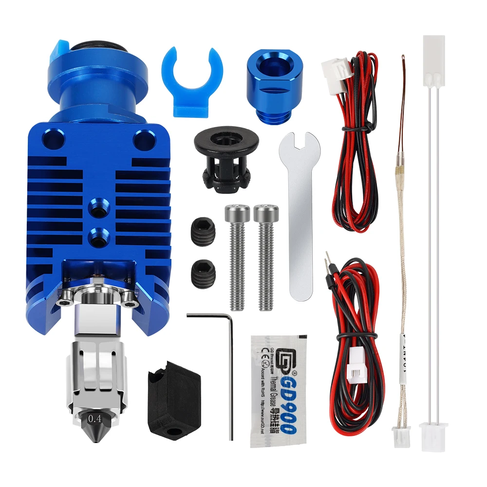Hochgeschwindigkeits-Druckkopf-Upgrade-Hotend-Kit für Ender 3 Ender 3 V2 Ender 3 Pro Hi-End-Extruder J-Kopf 3D-Drucker-Zubehör Image