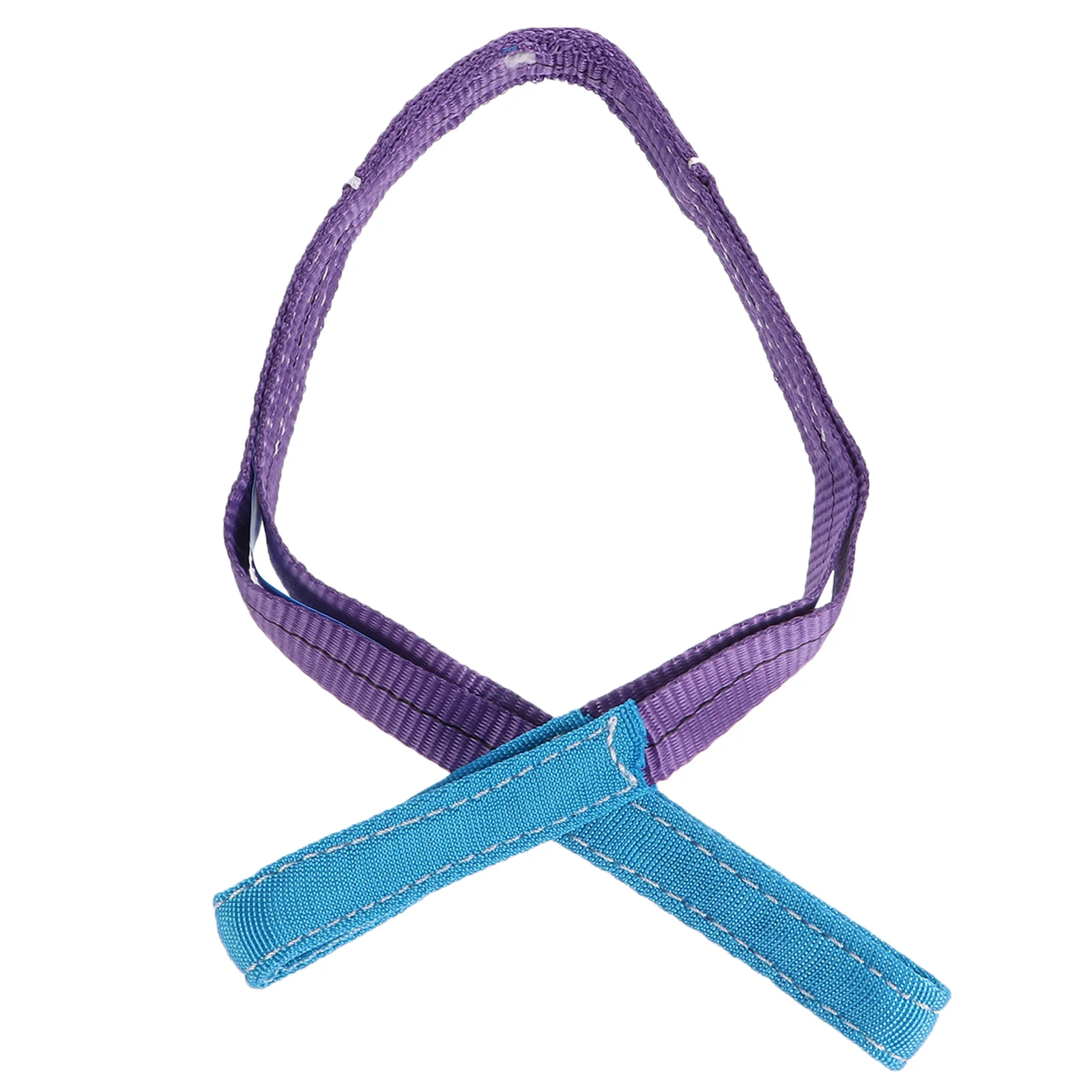 Buntes, flaches Hebeschlingenband aus Polyester, Gurtband, stabile Nähte, abriebfest, korrosionsbeständig, bewegliche Möbel Image