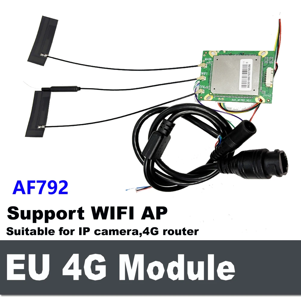 Drahtloses 4G + WIFI-Router-Modul 2x LAN 2,4G WLAN APN VPN IP-Kamera AP Sim 4G AF792 Image