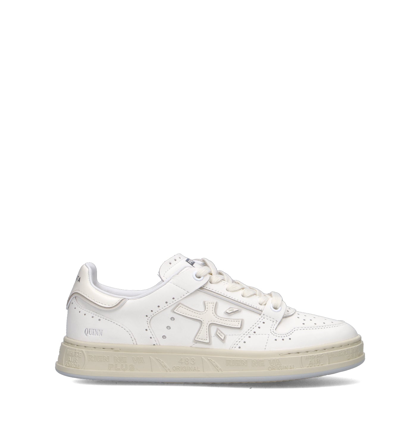 PREMIATA Sneaker donna bianca in pelle