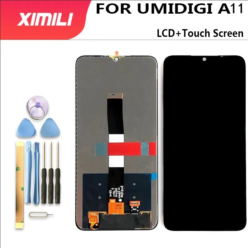 6,53 zoll 100% original UMIDIGI A11 LCD Display und Touch Screen FÜR UMIDIGI eine 11 A11s Screen Digitizer Montage Ersatz Image
