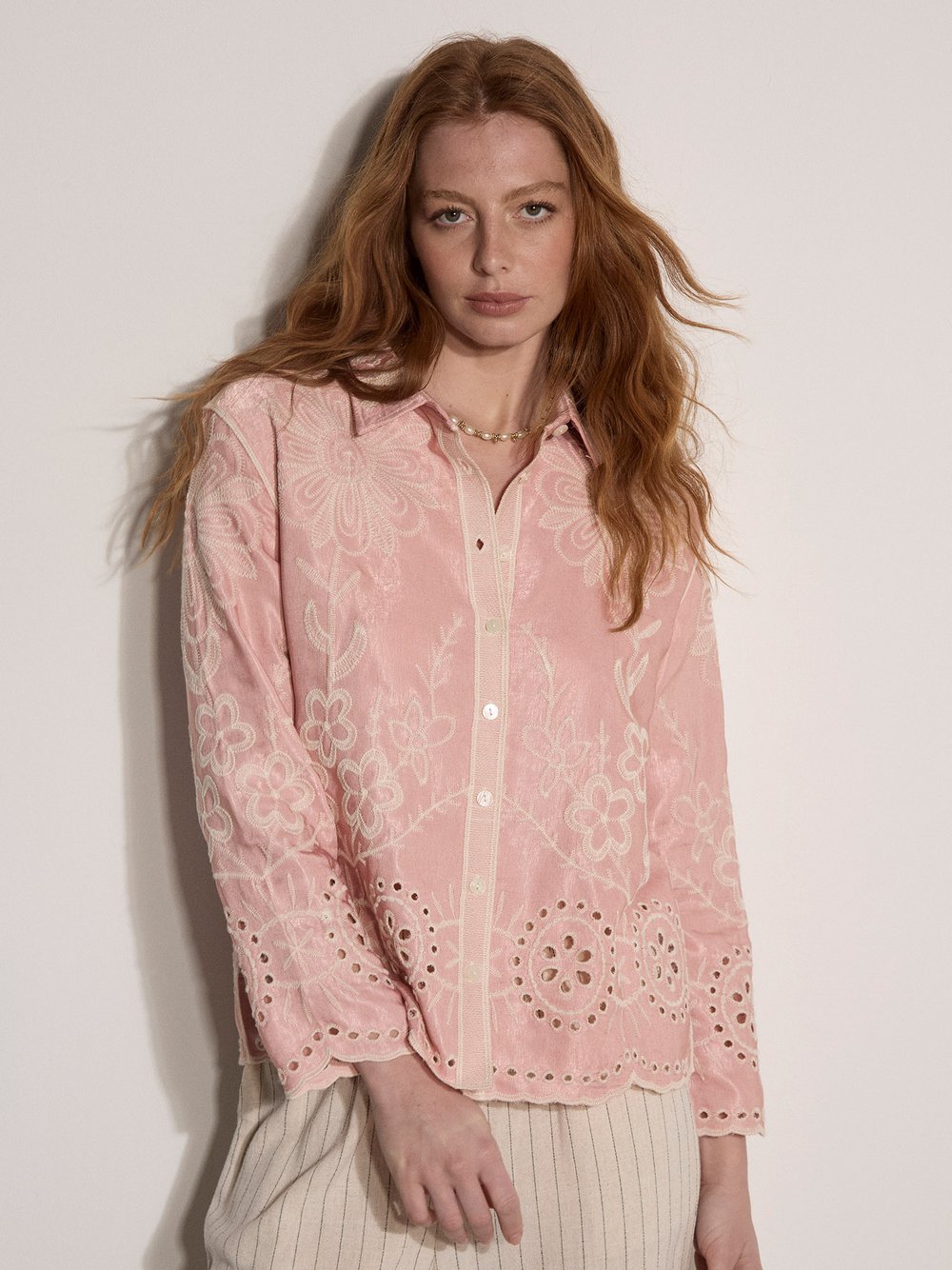 Apricot Bluse Damen rosa, 40 Image