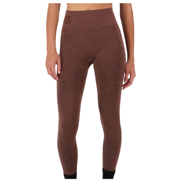 Mons Royale - Women's Solace Merino Seamless Legging - Leggings Gr L braun