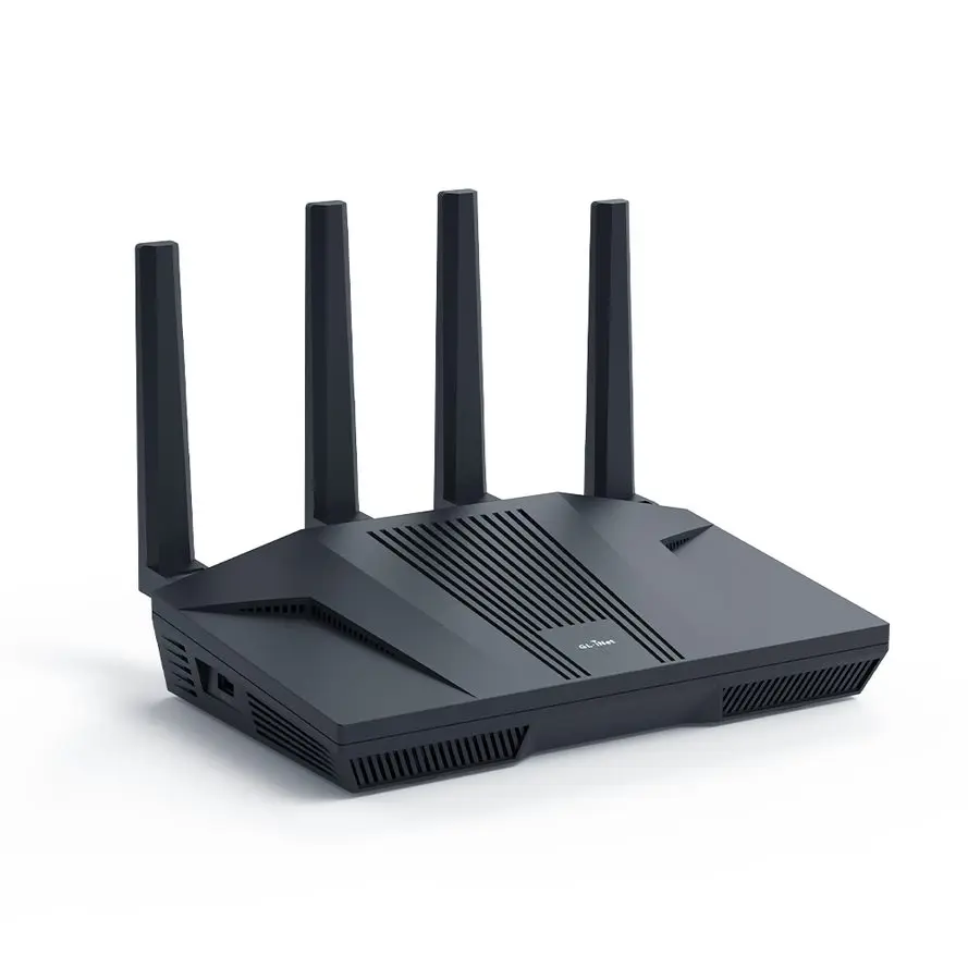 GL.iNet GL-MT6000 (Flint 2) WiFi 6 Hochgeschwindigkeits-Gaming-Router für drahtloses Internet, 2 x 2,5 G Ethernet-Ports, VPN-WLAN-Router Image
