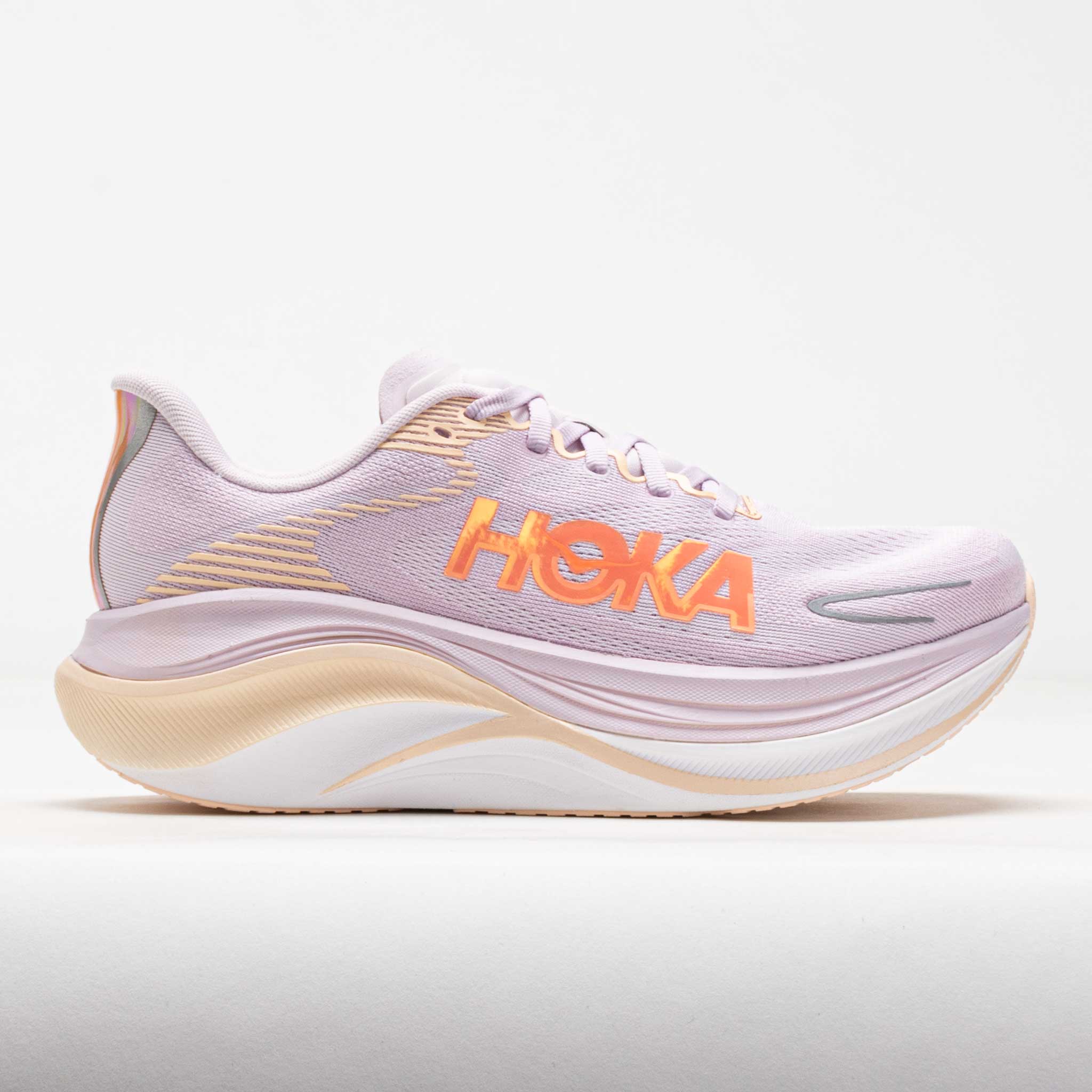 HOKA Skyward X 2 Women's Running Shoes Lilac Cream/Tangerine Glow