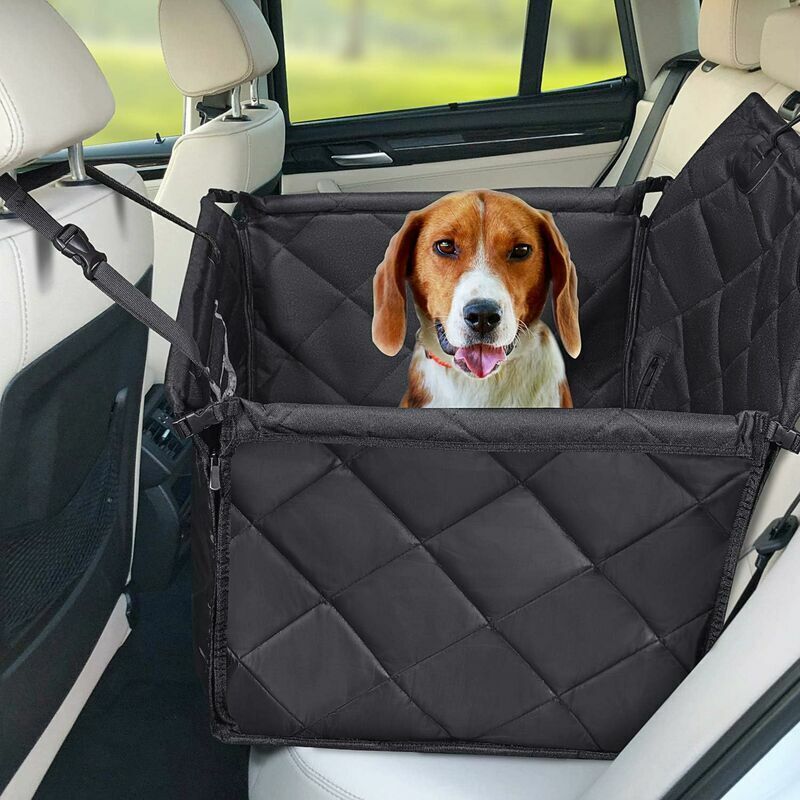 Seggiolino Auto Per Cani Tigrezy Con Lati Robusti E Cintura Di Sicurezza Per Cani, Coprisedile Auto Per Cani Di Piccola E Media Taglia, Seggiolino Auto Per Cani Di Alta Qualità E Impermeabile
