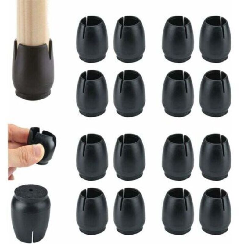 32 Pezzi Protezioni Per Gambe Di Sedie, Tappi Per Gambe Di Sedie In Silicone, Tappi Per Punte Di Sedie Con Feltrini, Protezioni Per Gambe Di Sedie In Silicone Per Proteggere Il Pavimento Da Graffi E R
