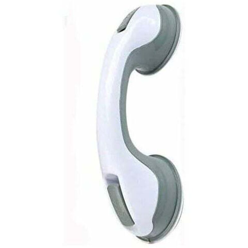 Maniglia Per Doccia A Ventosa In Plastica 2 Pezzi, Corrimano Mobile, Maniglia Di Sicurezza, Staffa Per Bagno, Maniglia Per Doccia, Per Bagno, Doccia, Bambini E Anziani Grigio
