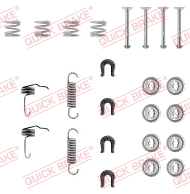 QUICK BRAKE Zubehörsatz, Bremsbacken 1050655 Image