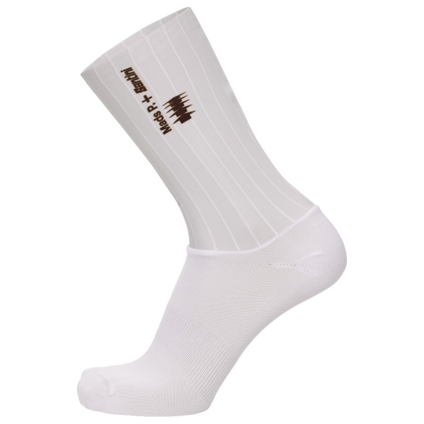Santini - Mads Pedersen Momentum Series Aero Socks - Radsocken 44-47 | EU 44-47 grau