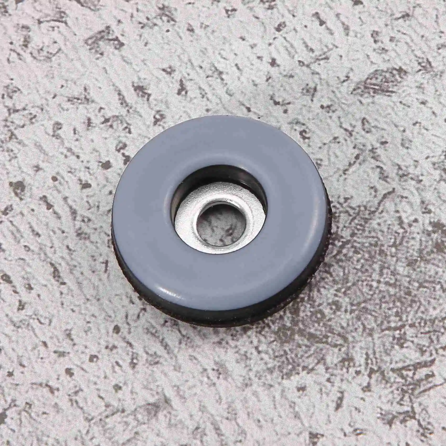 Exquisit – 48 Stück Möbelgleiter, PTFE, leicht bewegliche Gleiter mit Schrauben-Bodenschutz für geflieste Hartholzböden (25 mm rund) Image