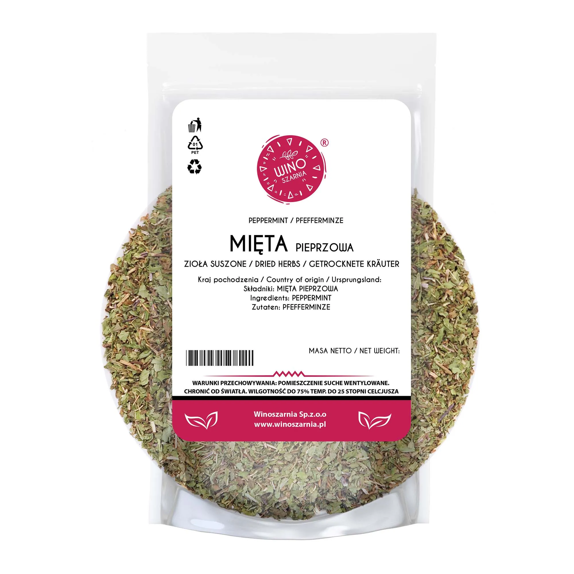 Getrocknete Minzblätter – 500g Getrockneter Minzblättertee Image