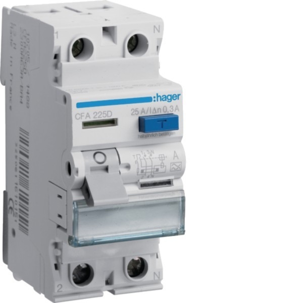 Hager FI-Schutzschalter CFA225D Image