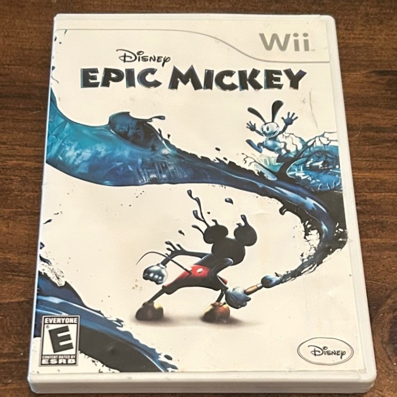 Disney Video Games & Consoles | Disney Epic Mickey Nintendo Wii Game Rvl P Seme Oswald The Lucky Rabbit 2010 | Color: Blue/White | Size: Os