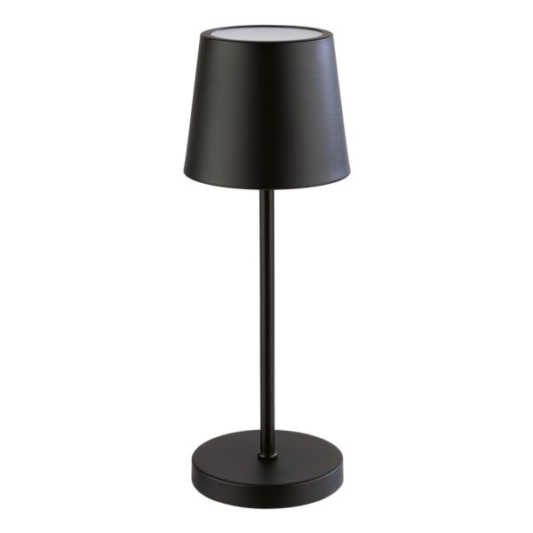 APS Tischleuchte »Merle mini« Schwarz, 9x25x9 cm