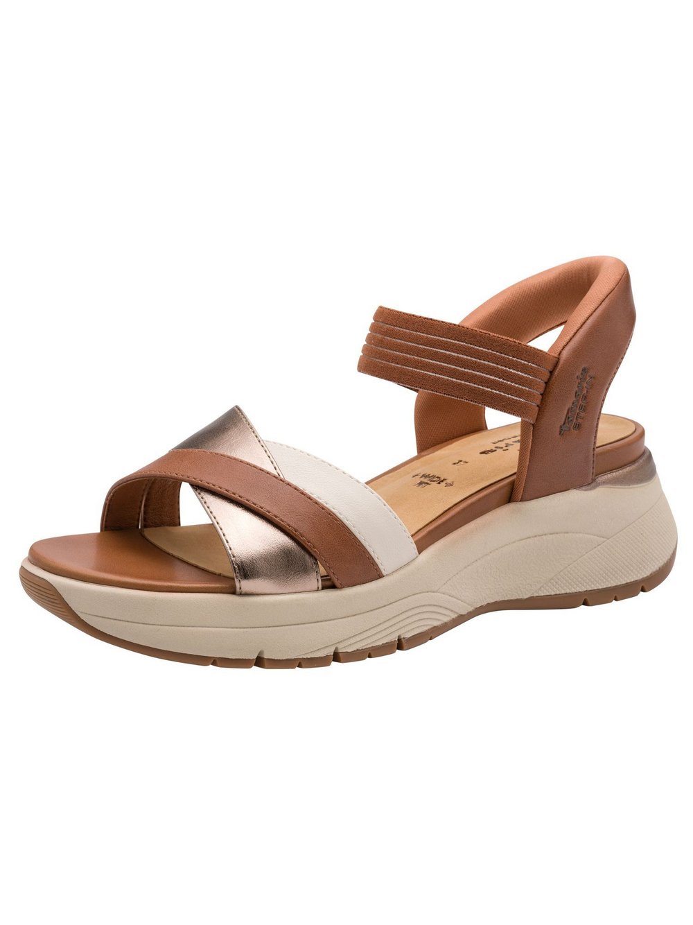 Tamaris Sandalette Damen braun, 37 Image