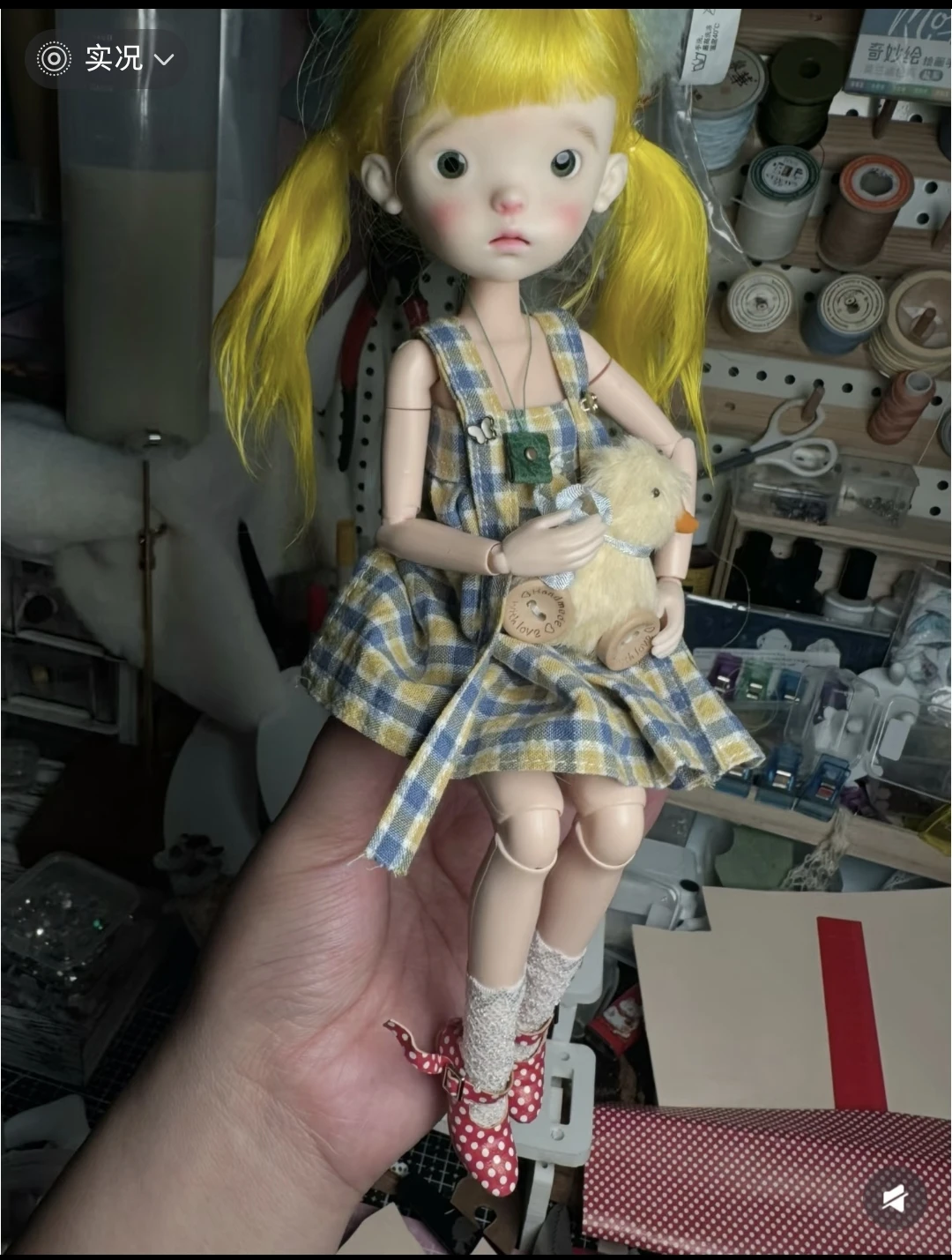 2026 Dula Doll Lederschuhe Blythe Landoudou Landazz ob24 ob22 Body Doll Vintage Ribbon