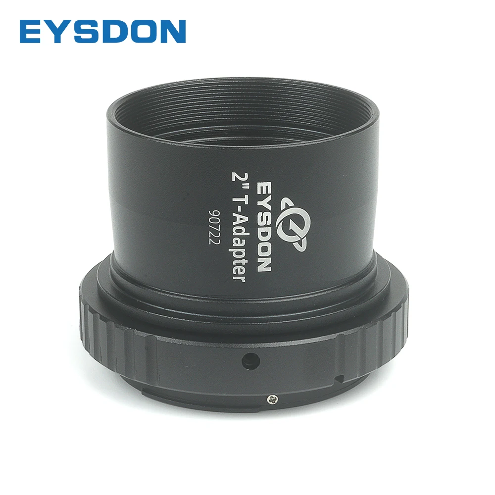 EYSDON 2" Teleskop-T-Röhrenadapter mit 2" Filtergewinde + M42-Kamera-T-Ring Image